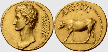A Medallic Aureus of Augustus