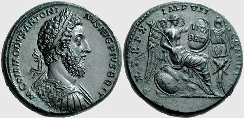 A Bronze Medallion of Commodus