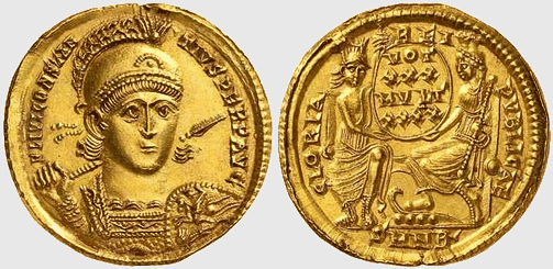 A Solidus of Constantius II