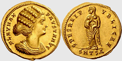 Solidus of Fausta