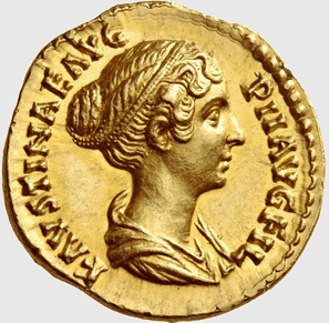 Aureus of Faustina II
