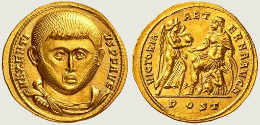 An Aureus of Maxentius