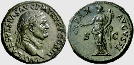 Sestertius of Vespasian