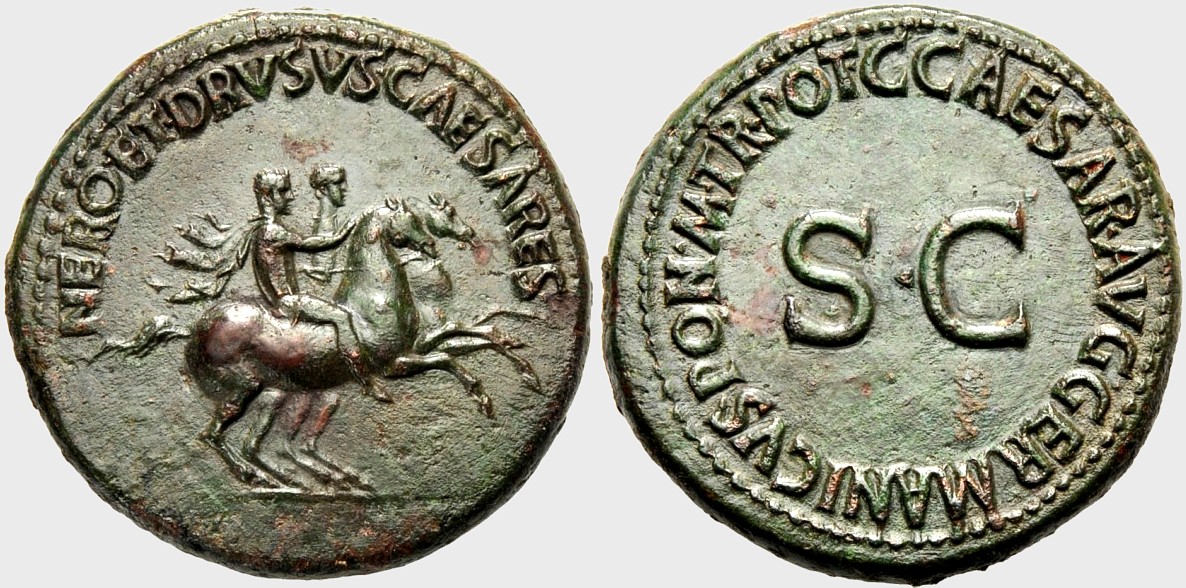 Nero and Drusus Caesares