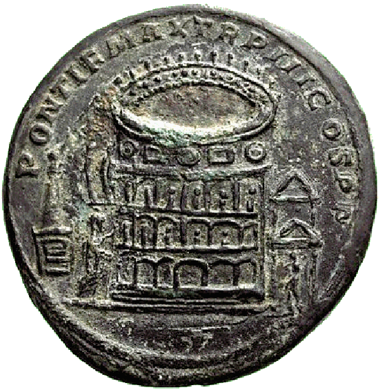 Coliseum Medallion of Severus Alexander