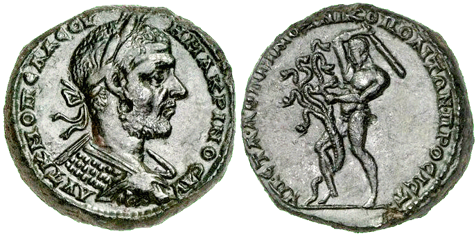 Lernaean Hydra, 217-18 A.D.