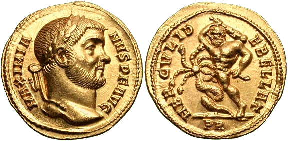 Lernaean Hydra, 293-94 A.D.