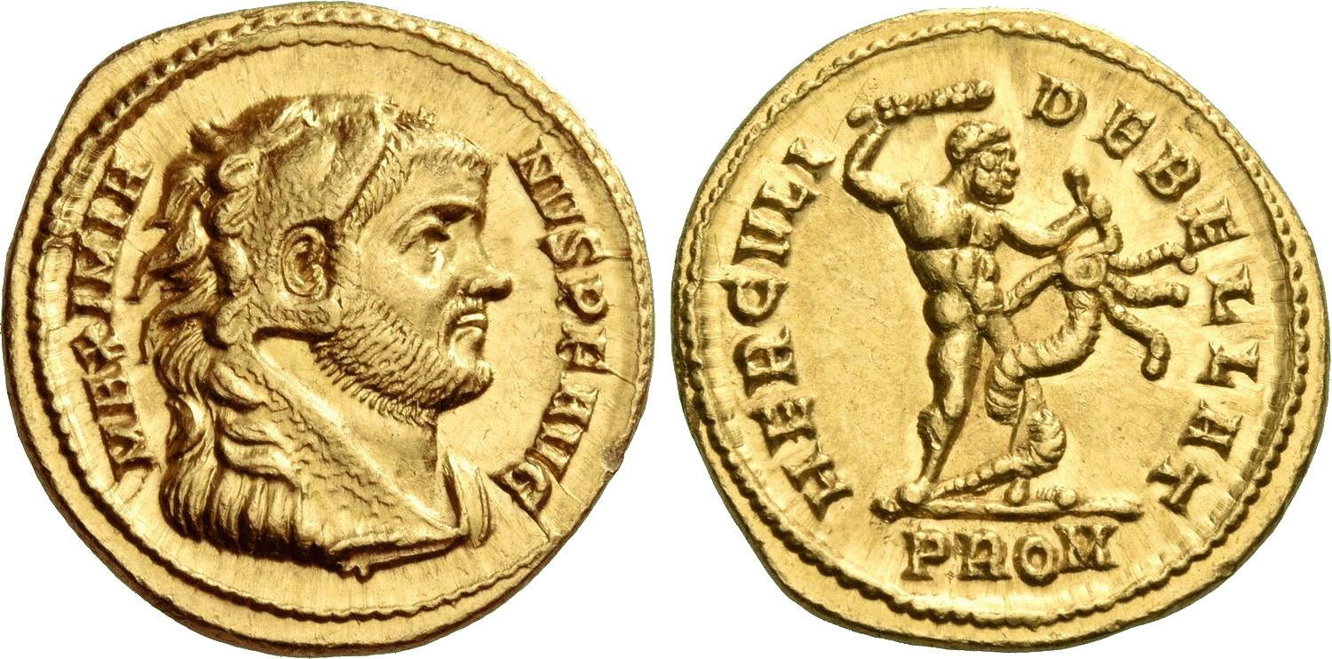 Lernaean Hydra, 293-94 A.D.