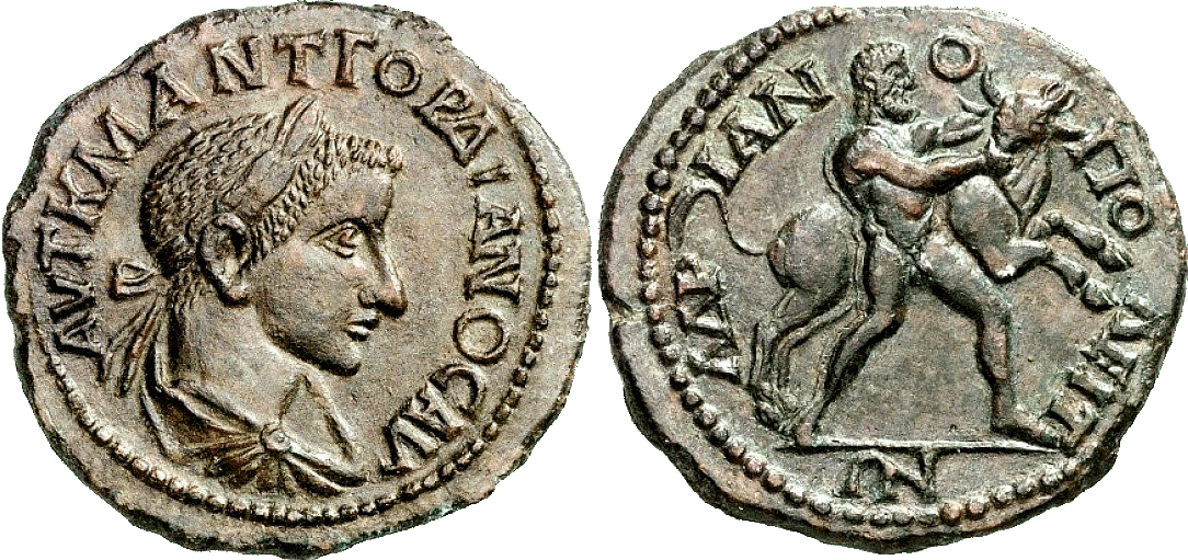 Cretan Bull, 238-44 A.D.