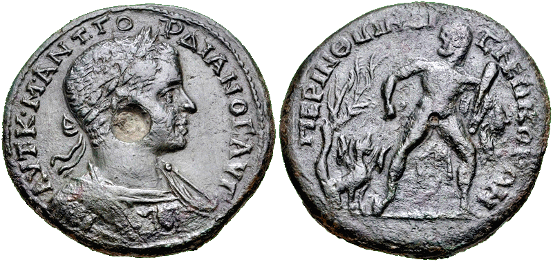 Capture of Cerberus, 238-44 A.D.