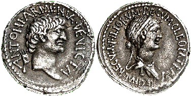 Mark Antony and Cleopatra VII of Egypt
