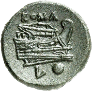 Bronze Uncia, 211-208 B.C.