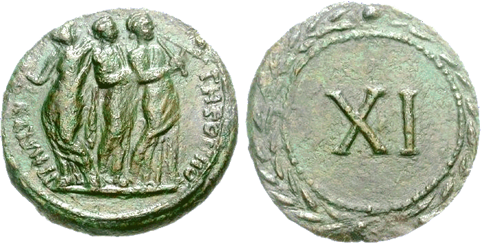 Anonymous Bronze Tessera