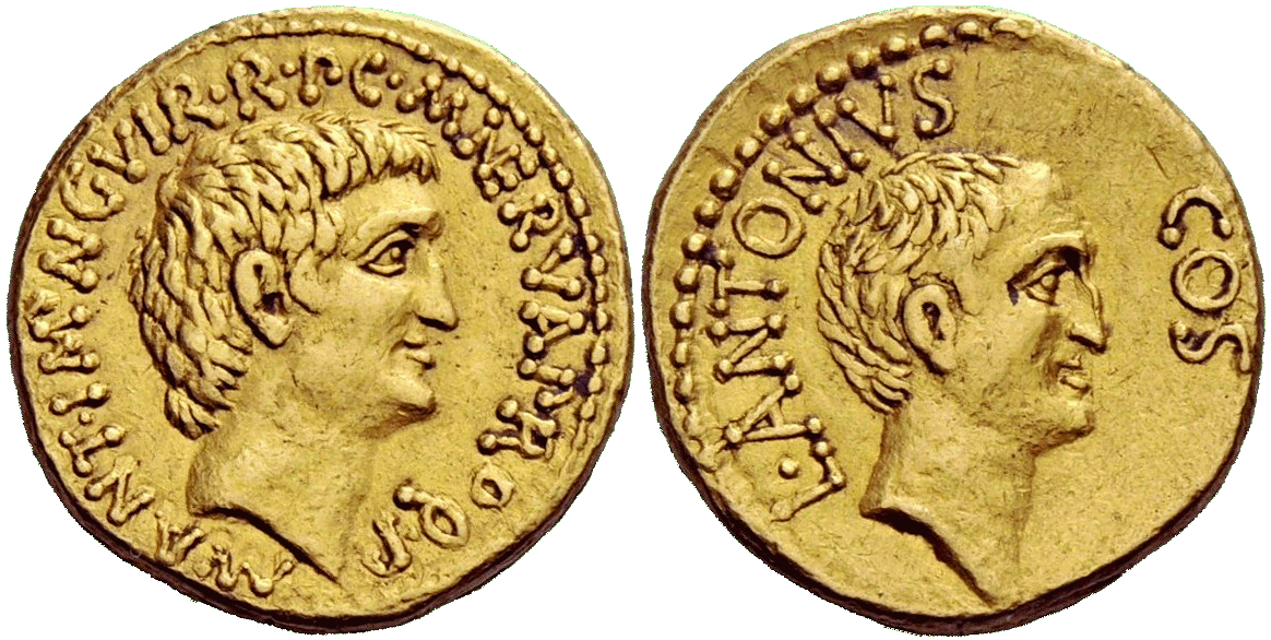 Mark and Lucius Antony