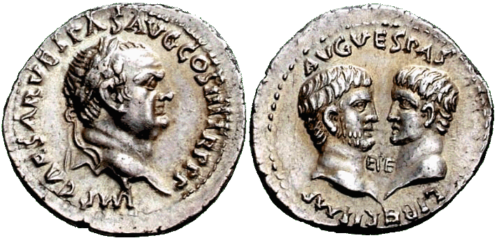 Vespasian, Titus and Domitian
