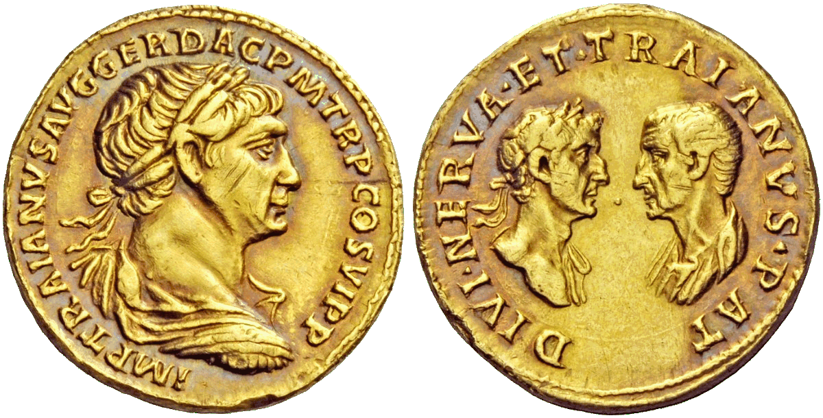 Trajan, Nerva and Trajan Pater