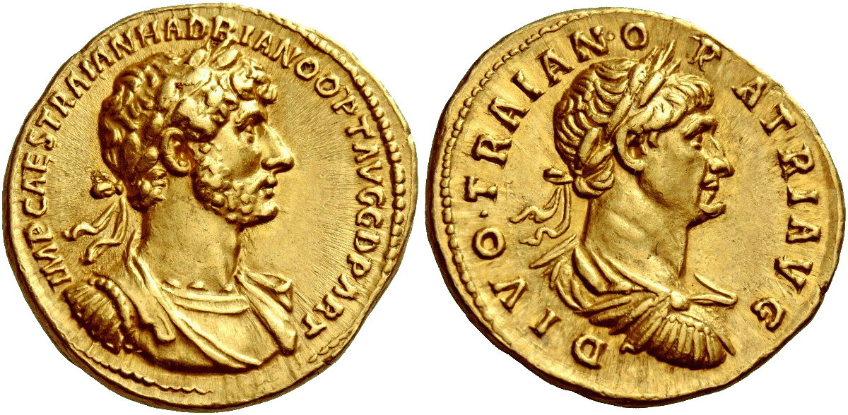Hadrian and Trajan