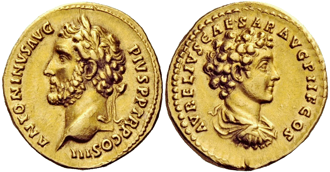 Antoninus Pius and Marcus Aurelius