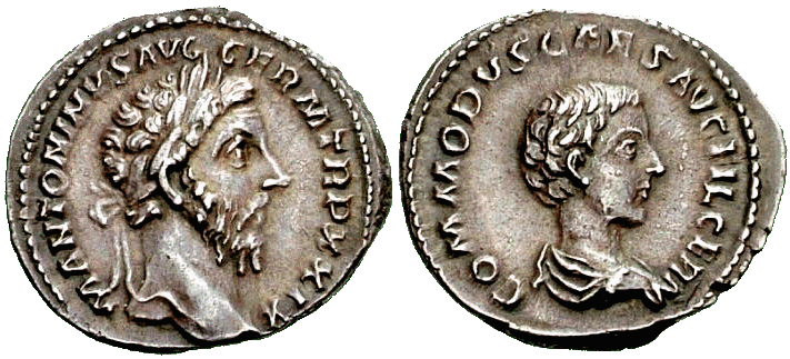 Marcus Aurelius and Commodus